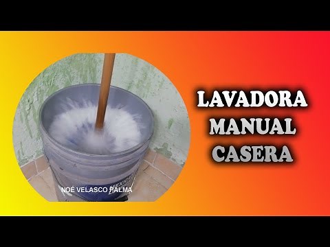 Cómo hacer una Lavadora Manual / DIY