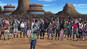 Naruto returns as a hero to Konoha. (After the battle with Pain) | We the Shinobi