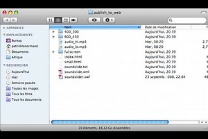 Créer un diaporama avec Soundslides – Partie 2 : la mise en ligne