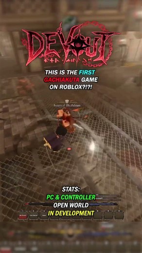 THIS IS THE FIRST GACHIAKUTA ROBLOX GAME?? | #roblox #rudosurebrec #gachiakutaanime