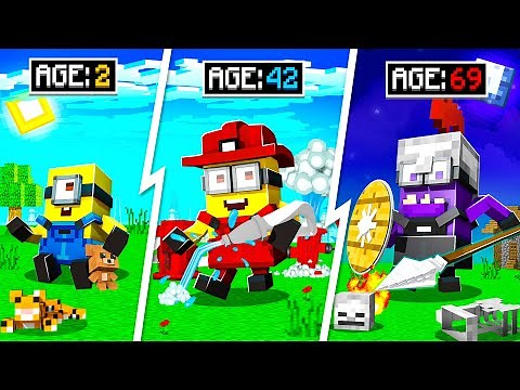 LIFE OF A MINION IN MINECRAFT!