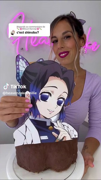 Shinobu and Mitsuri Fanart Cake Designs | Demon Slayer Theme