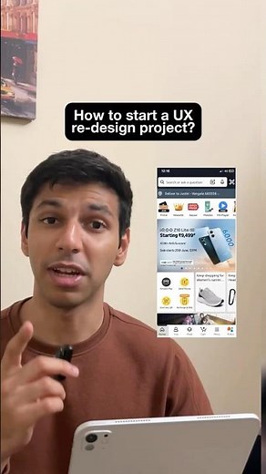 How to start a UX re-design project? #ux #uxdesign
