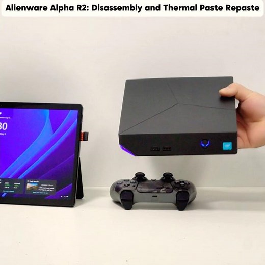 Alienware Alpha R2: Disassembly and Thermal Paste Repaste