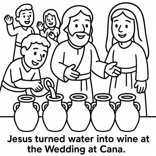 Miracle of Jesus Coloring Pages | Christian Bible Story Printables | Faith-based Art - Etsy