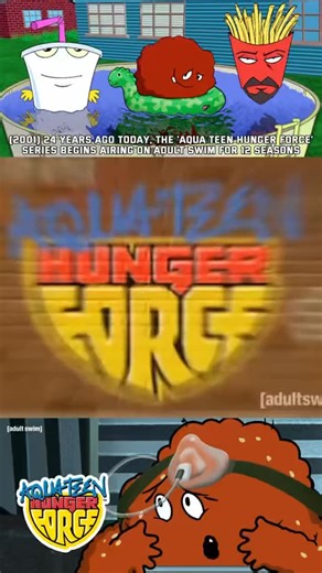 TV & FILM BLOGGER ϟ on Instagram: "(2001) 24 years ago today, The ‘Aqua Teen Hunger Force’ series begins airing on @adultswim for 12 seasons #AQUATEENHUNGERFORCE #Toonami #adultanimation #adultswim #childhoodshows"