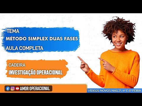TEMA: MÉTODO SIMPLEX DUAS FASES