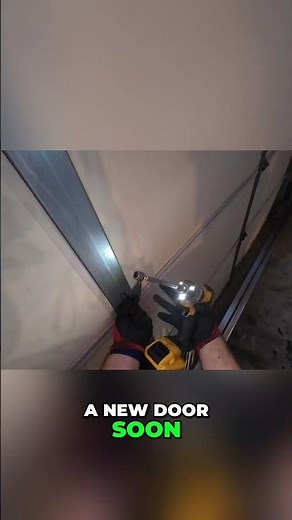 Don't Replace the Whole Door, Just Fix These Hinges #garagedoor #repair #diy