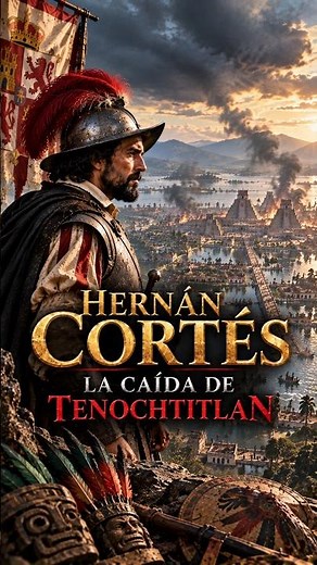 How did TENOCHTITLAN fall? The truth about HERNÁN CORTÉS ⚔️