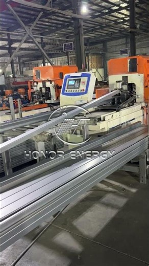 Rail Production #SolarRail #MetalRoofSolar #PVMounting #SolarManufacturing