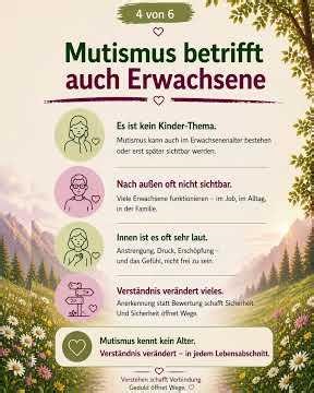 Mutismus ist nicht einfach Schüchternheit