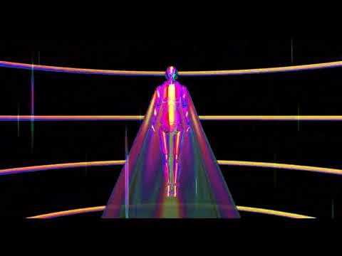 VJ LOOP 4K | ANIMATION | 3D | A Human Flying Free 4 Motion Graphics Visuals for Live Shows & DJ Sets