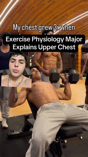 explaining upper chest growth #gym #upperchest #trainingtips #greenscreenvideo