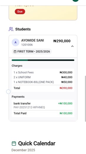 📊👨‍👩‍👧 Stay connected to your child’s education—anytime, anywhere. With EduSuite’s Parent Dashboard, parents can track attendance, grades, fees, and school updates in one secure place. Smart schools start with smart tools. #EduSuite #94CodeHub #EdTech #SmartSchools #ParentPortal #DigitalEducation #SchoolManagement #EducationTechnology #SchoolAutomation #ParentsInvolved #EdTechAfrica #FutureOfEducation #SchoolSoftware | 94codehub Edusuite