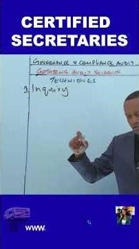 Evidence gathering techniques mp4