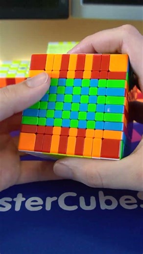 10x10 Rubik's Cube | Epic Pattern 🤩