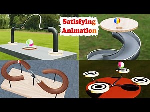 Super Satisfying Ball Animation | Smooth Blender Physics | Relax & Enjoy | ms 3d zone