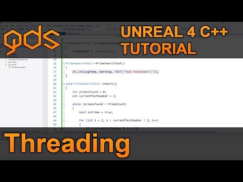 Unreal 4 Threading - Running a Task on a Worker Thread