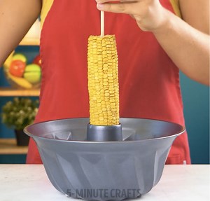 How to remove corn from the cob: | Parentips