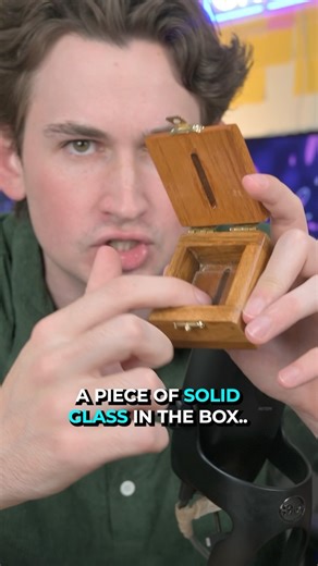 Sean Andrew | Here is the secret (sort of…) to the viral box magic trick.. Can you figure it out with the hint? | Instagram