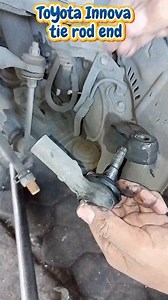 Easy way to remove the tie rod end on a Toyota KIJANG INNOVA car #automotive #mechanic #workshop #mechanical #automobile #toyota | Abdiansyah Pratama
