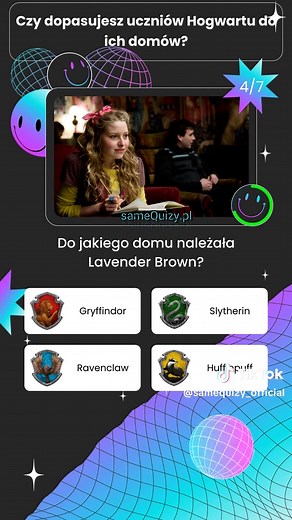 Do jakiego domu w Hogwarcie należał ten bohater? #testy #quiz #samequizy