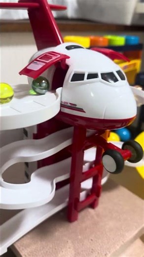 Marble Run ☆ Wooden Airplane Course