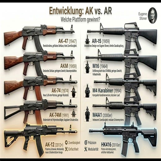 AK-47 vs AR-15 – Welches Gewehr ist besser?