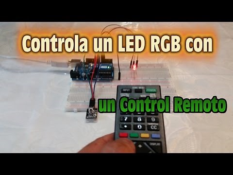 Controla un LED RGB con un Control Remoto - Programacion paso a paso