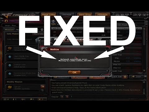 FIX CROSSFIRE NETWORK CONNECTION ERROR WINDOWS 10