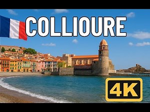 France - Collioure by Drone in 4K