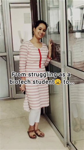 Biotechnologist 👩🏻‍🔬 on Instagram: "I still remember the day 😀 when I realised how hard it is getting a job 😩 after getting admission in biotech. I mean Don't stress out, now the situation is better but many years back you can imagine the struggle we all had to go through 😤 Then I decided to make it work no matter what 💪🏻 After that I worked hard to get the best of everything including college(NITK), internship(BITP), company (Pfizer, Hetero etc) which made me what I'm today (Senior asso
