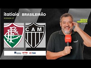 FLUMINENSE X ATLÉTICO AO VIVO NA ITATIAIA | REACT DO BRASILEIRÃO