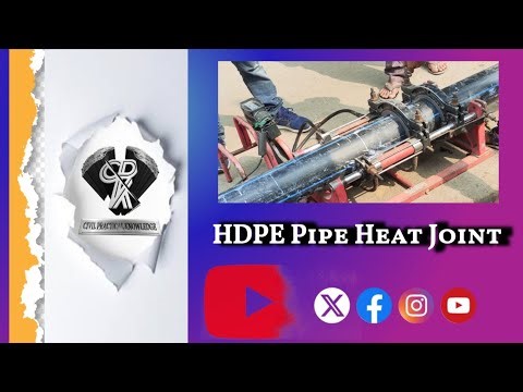 HDPE Pipe Joint Full Process||HDPE Pipe Joint Kaise Kare||HDPE Butterfly Joint|HDPE Pipe Heat Joint.