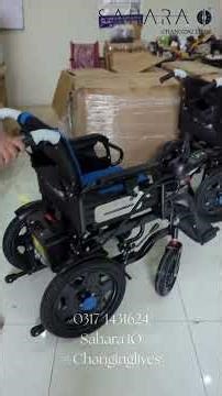 90H Black Edition Wheelchair | Most Demanded Model in Pakistan