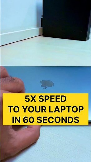 How to Speed Up Your MacBook in 60 Seconds! #pctipsandtricks #macbook #shorts