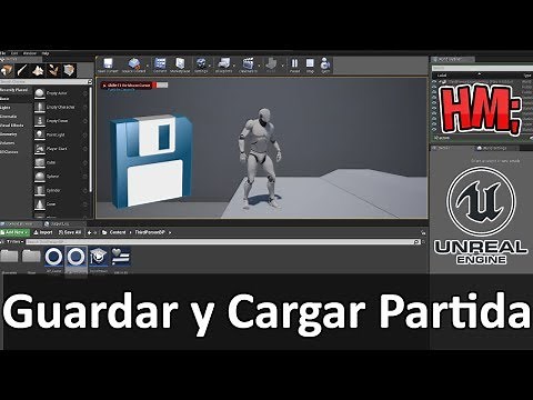 🎓 Tutorial Unreal Engine 4 Español | Guardar y Cargar Partida | Biblioteca de Blueprints