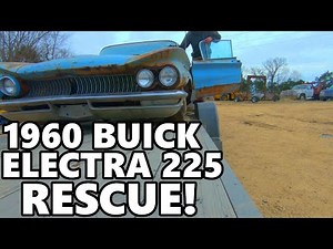 FULLY LOADED 1960 Buick Electra 225 Rescued From the Woods! | Junkyard Rescue