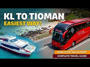 KL to Tioman Island Made Easy 🇲🇾 | Full Guide, Hidden Tips & Costs Explained