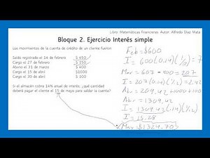 Bloque 2. Ejercicios interés simple