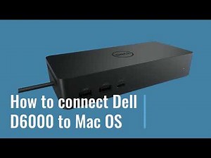 how to connect dell 6000 to Mac OS