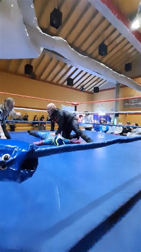 From ASW Fight for Your Right, it was the debut of Chatterbox After a blood curdling entrance, Chatterbox took a flying dropkick from Jitterbug with zero effect, before defeating ASW's newest insect with a choke slam and a V trigger... What is the story behind Chatterbox's entry into ASW? | All Star Wrestling