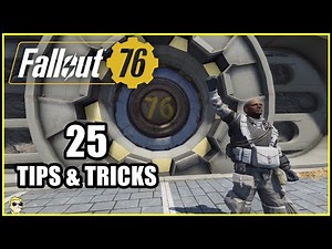 25 Tips & Tricks for Beginners (Levels 1-20) - Fallout 76