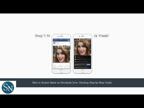 How To Screen Share On Facebook Live – Desktop & Mobile Broadcast Tutorial