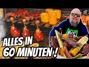 Timing am Grill - BBQ Platte in 60 Minuten - So geht’s - 030 BBQ