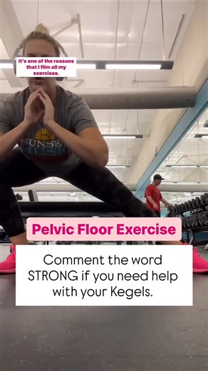 Comment STRONG and I’ll send you my Kegel Guide so you’re not just squeezing and hoping 💪 Let’s talk about the Cossack squat—magic… or mild torture, depending on the day 😅 Mostly torture for me. This move isn’t just a leg exercise. It builds strength, mobility, and pelvic floor coordination all at once. 🦵 Step wide. One leg bends while the other stays long 🧠 As you lower, your pelvic floor and core help stabilize your body ✨ You’ll feel a deep inner thigh stretch while activating muscles tha