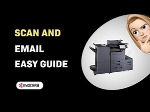 How to Scan and Email with Kyocera TASKalfa 4054ci - Easy and Efficient Guide