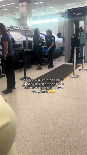 I get a different reason each time.. #tsa #tsaprecheck #airportsecurity #travel #fyp