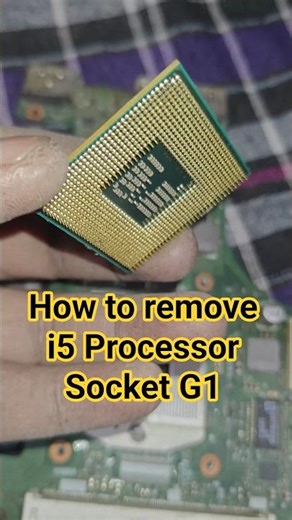 How to Remove an i5 Processor (Socket G1 – rPGA988A) #shorts