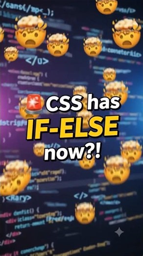 CSS Just Added IF-ELSE Statements 🤯 #css #webdevelopment